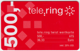 AUSTRIA N-078 Recharge Tele.ring - Used - Oesterreich
