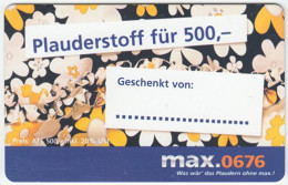 AUSTRIA N-144 Recharge Max - Plauderstoff - Used - Oesterreich