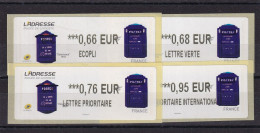 France Timbres De Distributeurs N°1177 - 4 Ex. - Neuf ** Sans Charnière - TB - 2010-... Viñetas De Franqueo Illustradas