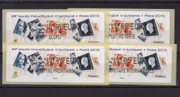 France Timbres De Distributeurs N°1182 - 4 Ex. - Neuf ** Sans Charnière - TB - 2010-... Abgebildete Automatenmarke