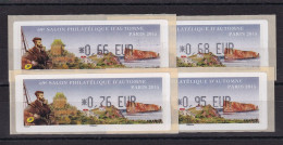 France Timbres De Distributeurs N°1179 - 4 Ex. - Neuf ** Sans Charnière - TB - 2010-... Abgebildete Automatenmarke