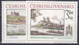 ** Tchécoslovaquie 1979 Mi 2539-40 (Yv 2365-6), (MNH)** - Nuevos