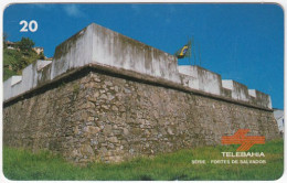 BRASIL N-059 Magnetic Telebahia - Culture, Fortress - Used - Brésil