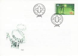 FDC SLOVAKIA 556,scouting - FDC