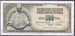 Yugoslavia-500 Dinara 1978 UNC - Yougoslavie