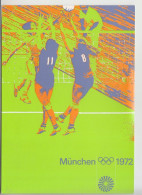 OLYMPIA 1972 MÜNCHEN, Volleyball Olympic Games Munich Unused Postcard (official Poster) - Giochi Olimpici