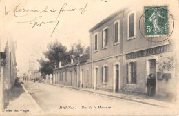 CPA ALGERIE / MARNIA / RUE DE LA MOSQUEE - Sonstige & Ohne Zuordnung