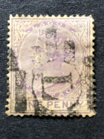 LAGOS  SG 10 1d Lilac - Nigeria (...-1960)