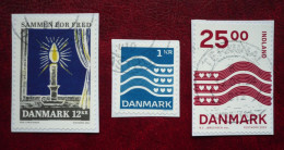 Dänemark Kleines Lot Neuheiten Aus 2023 - 2024 Auf Papier Gestempelt / On Paper Used - Oblitérés