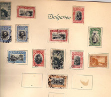 Bulgarie - 1911 -   Sites - Ferdinand Ier - Obliteres - 3 Ex. Neufs Sans Gomme - Gebraucht