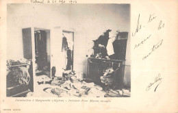 CPA ALGERIE / INSURRECTION A MARGUERITTE / INTERIEUR D'UNE MAISON SACCAGEE - Andere & Zonder Classificatie