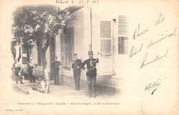 CPA ALGERIE / INSURRECTION A MARGUERITTE / MAISON SACCAGEE GARDEE MILITAIREMENT - Other & Unclassified