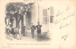 CPA ALGERIE / INSURRECTION A MARGUERITTE / MAISON SACCAGEE GARDEE MILITAIREMENT - Altri & Non Classificati