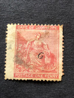 GRIQUALAND WEST  SG 17  1d Carmine Red With Italic G MNG   CV £28 - Griqualand West (1874-1879)