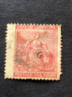 GRIQUALAND WEST  SG 16  1d Carmine Red With Italic G MNG   CV £28 - Griqualandia Occidental (1874-1879)