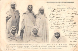 CPA ALGERIE / INSURRECTION A MARGUERITTE / LES SIX PRINCIPAUX INCULPES - Autres & Non Classés