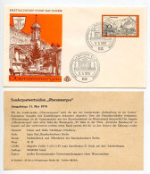 Germany, West 1970 FDC Scott 1049 Town Of Oberammergau - 1961-1970