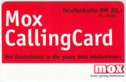GERMANY Prepaid A-961 - Mox - MINT - GSM, Voorafbetaald & Herlaadbare Kaarten