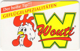 GERMANY R-Serie A-176 - 09 09.96 (5606) - Cartoon, Animal, Chicken - Used - R-Series: Regionale Schalterserie