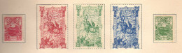 Bulgarie - (1901-02) - 25eme Anniversaire De  La Guerre D'Independance- Bataille De La Chipka  - Neufs*/sg - Unused Stamps