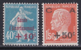 France Y&T  N ° 246  Et  248  Neuf Sans Gomme - Unused Stamps