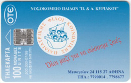 GREECE D-163 Chip OTE - Used - Grèce