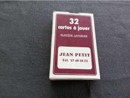 Jeu 32  Cartes    " Vignobles  Jean PETIT, St Emilion   "    Bon état     Net  4 - Playing Cards (classic)