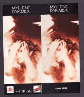 MYLENE FARMER TOUR 1996 Porte Billet - Werbung