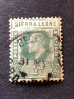 SIERRA LEONE SG 112   1/2d Blue Green    CV £3.50 - Sierra Leona (...-1960)