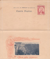 PARAGUAY 1901 ENTERO POSTAL PROCESION DE LA VIRGEN DE LA  ASUNCION PATRONA DEL PAIS - Paraguay