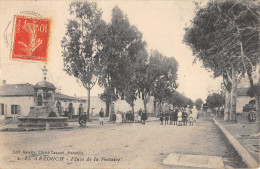 CPA ALGERIE / EL ARROUCH / PLACE DE LA FONTAINE - Autres & Non Classés