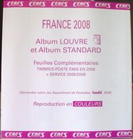 CERES - Jeu FRANCE LOUVRE (Standard) 2008 (Sans Pochettes) - Pre-Impresas
