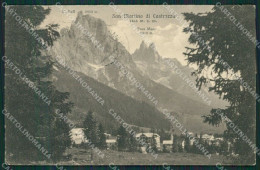 Trento Siror San Martino Di Castrozza PIEGHINA Cartolina KV4354 - Trento