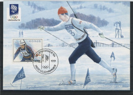 JEUX OLYMPIQUES - BIATHLON - MAGNAR SOLBERG -GRENOBLE1968 - Olympic Games