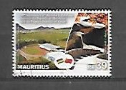 TIMBRE OBLITERE DE MAURICE DE 2022 - Mauritius (1968-...)