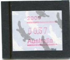 AUSTRALIA - 1987   37c  FRAMA  PLATYPUS  POSTCODE  2000 (SYDNEY)  FINE USED - Vignette [ATM]