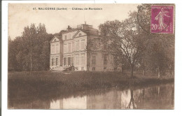 72.385 / MALICORNE - Château De Montabon - Malícorne Sur Sarthe