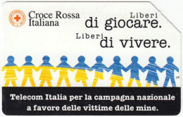 ITALY A-891 Magnetic SIP - Int. Organisation, Red Cross - (5.000 L) Exp. 31.12.00 - Used - Public Practical Advertising