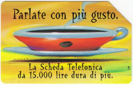 ITALY A-952 Magnetic SIP - Painting, Food, Soup - (10.000 L) Exp. 30.06.00 - Used - Públicas Figuración Ordinaria