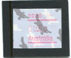 AUSTRALIA - 1986   50c  FRAMA  PLATYPUS  POSTCODE  2000 (SYDNEY)  MINT NH - Timbres De Distributeurs [ATM]