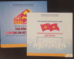 Vietnam Viet Nam Presentation Folder 2021 : Greeting 13st Communist Party Conference / President Ho Chi Minh (Ms1140) - Vietnam