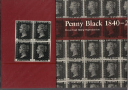 Penny Black 1840-2000 Royal Mail Stamp Reproduction - Carnets