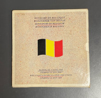 Beau Coffret Du Royaume De Belgique, Fleurs De Coins 1989 - Verzamelingen