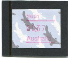 AUSTRALIA - 1987   37c  FRAMA  PLATYPUS  POSTCODE  2601 (CANBERRA)  MINT NH - Timbres De Distributeurs [ATM]