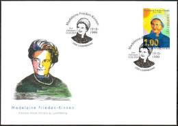 Luxembourg , Luxemburg , 2024, MÄRZAUSGABE, MME FRIEDEN-KINNEN, FDC, ESTB - FDC