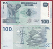 Congo --100 Francs ---2022--UNC---(483) - Repubblica Democratica Del Congo & Zaire