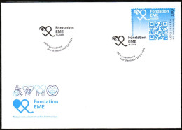 Luxembourg , Luxemburg , 2024, MÄRZAUSGABE,15 ANS FONDATION EME, FDC, ESTB - FDC