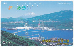 JAPAN T-551 Magnetic NTT [431-088] - Traffic, Bridge - Used - Japan