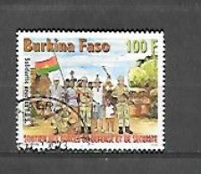 TIMBRE OBLITERE DU BURKINA DE 2019 - Burkina Faso (1984-...)