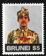 Brunei 1974 Sultan Hassinal Bolkiah $ 5 1 Values MN Royal Family - Royalties, Royals